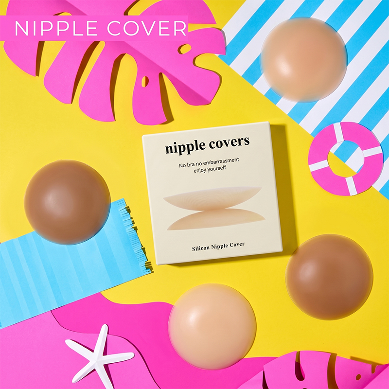 Strapless Bra Adhesive - Paket 2 Buah Penutup Puting Payudara