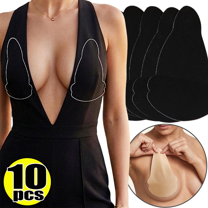 Strapless Bra Adhesive - 5 Pasang Patch Pengangkat Payudara dari