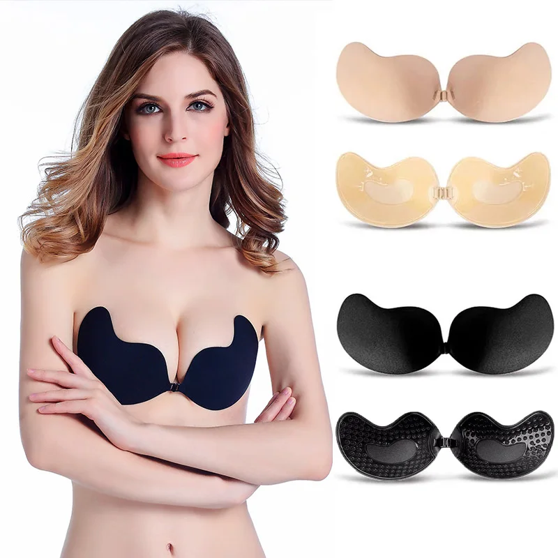 Backless Bra Sticky - Bra Wanita Seksi Bra Push Up