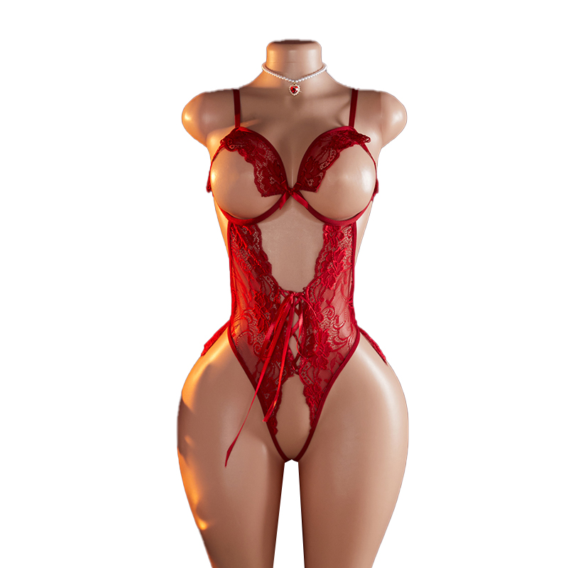 Sheer Bra Lace - Lingerie seksi transparan untuk wanita 18