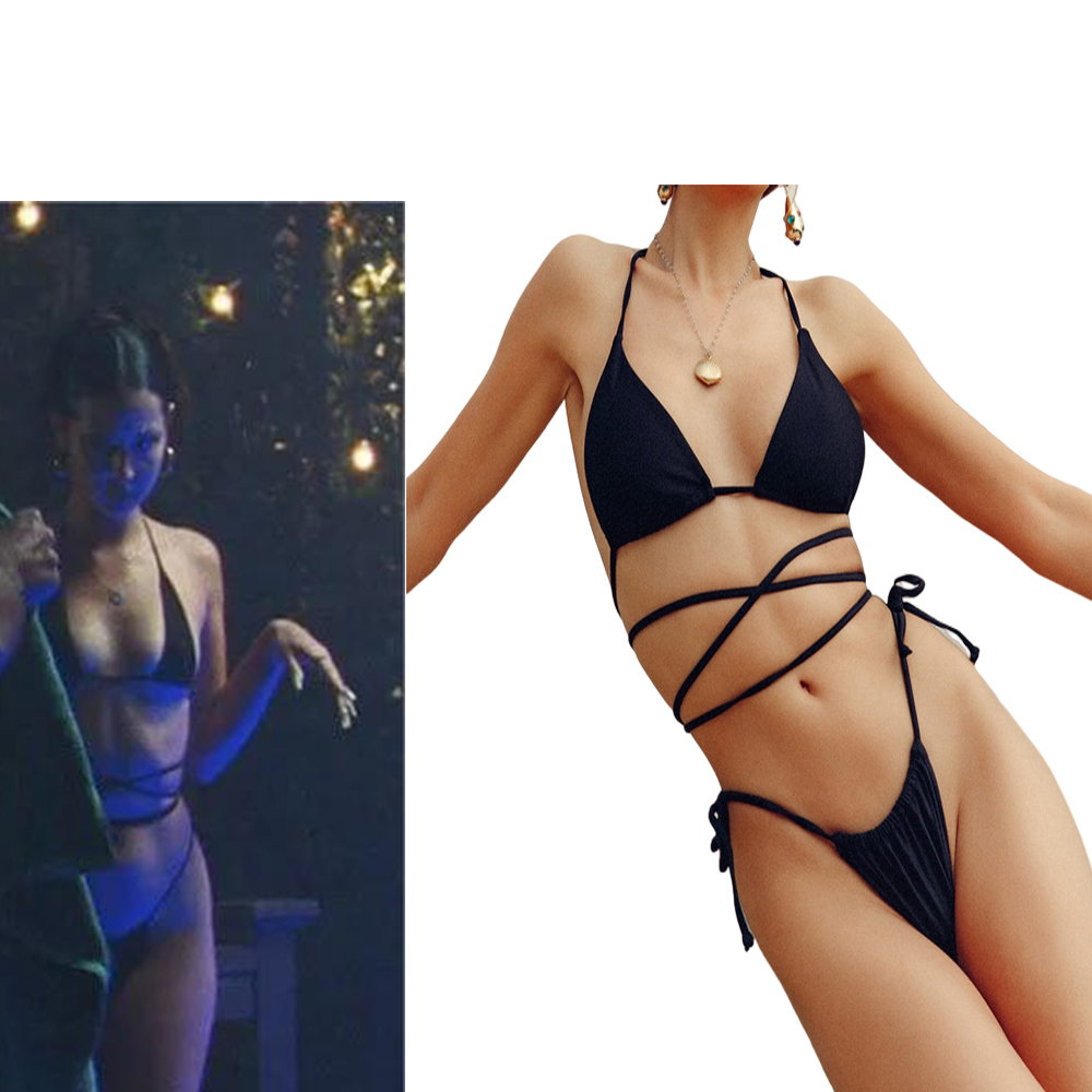 Lace Bralette Set - Orang dalam kostum Cosplay Maddy pakaian
