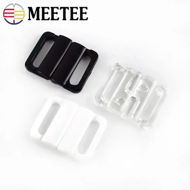 Nursing Bra Clip - 20/50/100set 10/15/20/25mm plastik Bra gesper Bikini