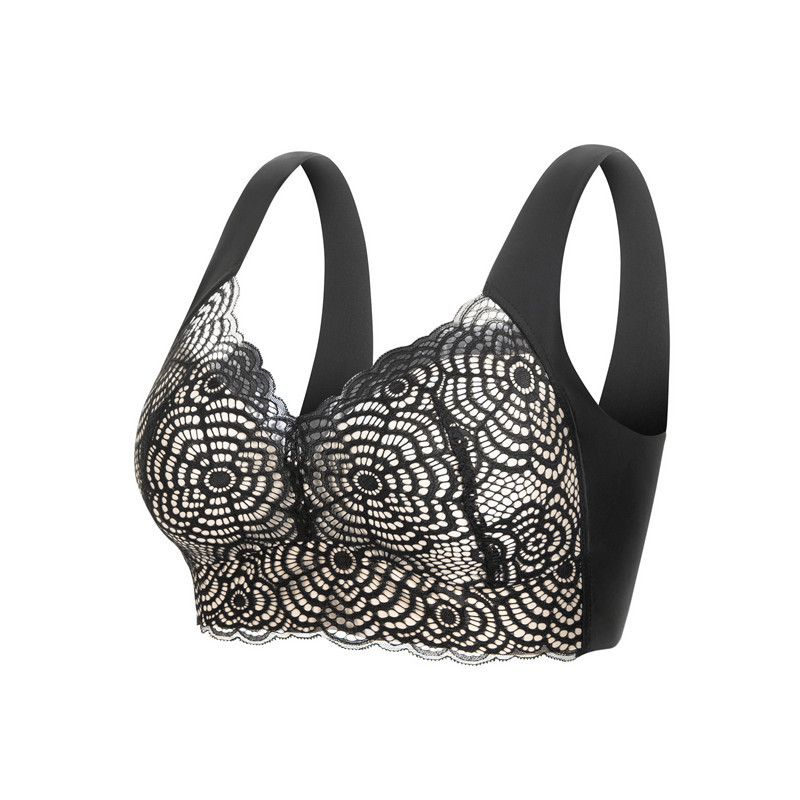 Wirefree Bra Comfort - L'bellagiovanna Tank Top Bra Renda Tanpa