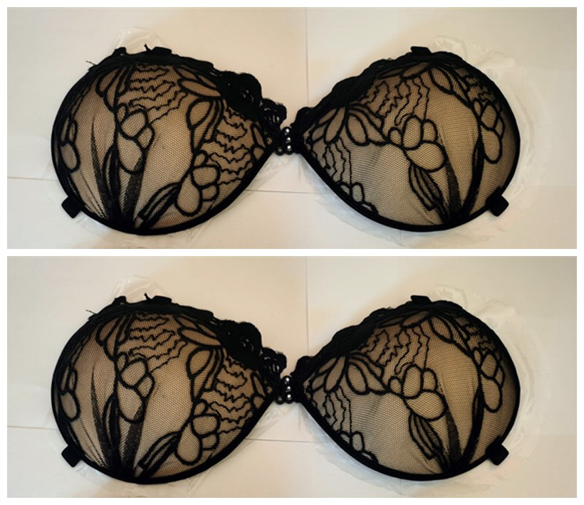 Backless Bra Sticky - Bra Tempel Wanita Seksi Berenda Bordir