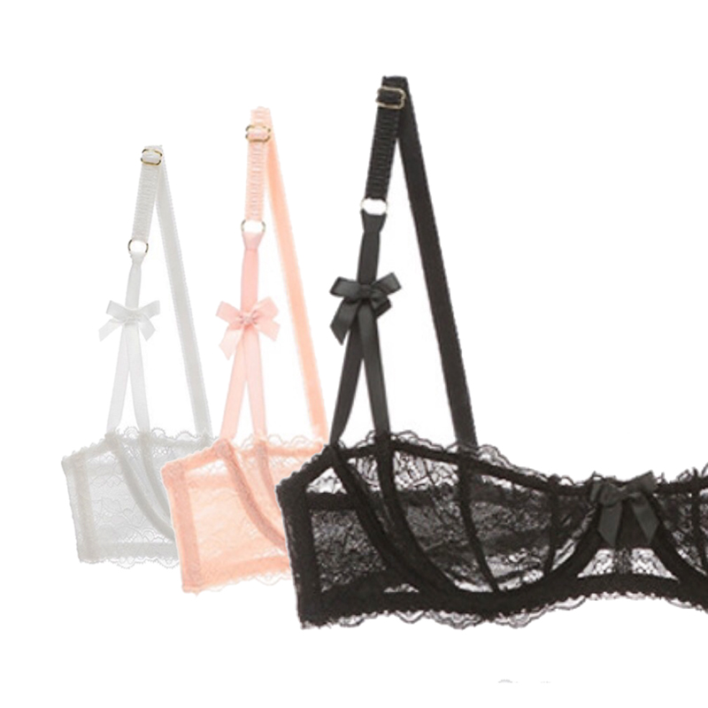 Demi Bra Balconette - Beha Setengah Cangkir untuk Wanita Lingerie