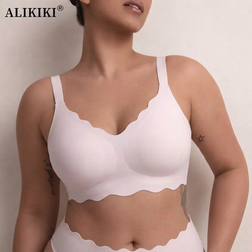 T Shirt Bra Seamless - BH Tanpa Kawat Penyangga Tanpa Jahitan,