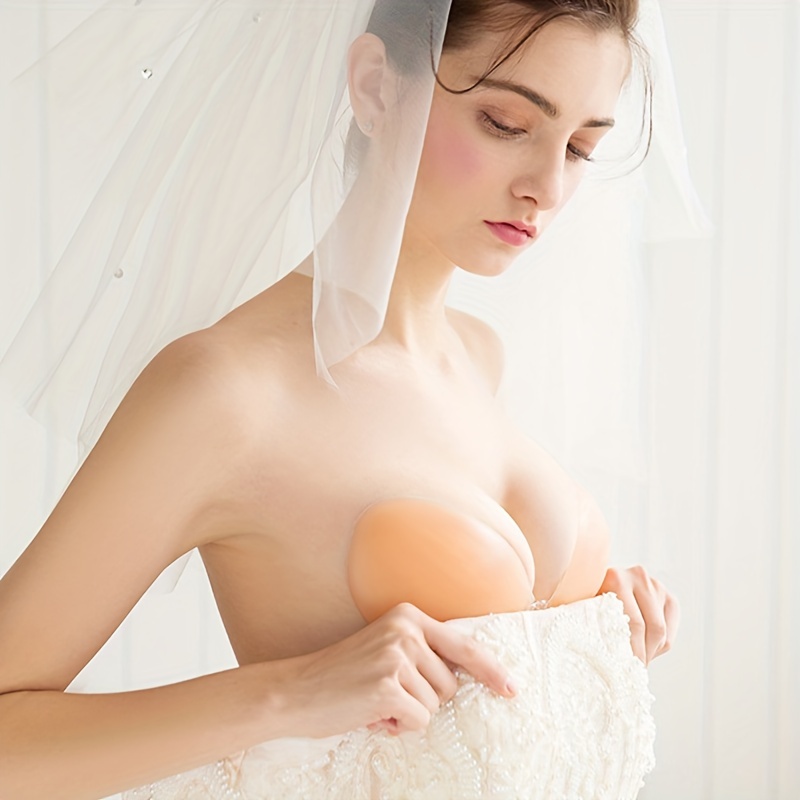 Patch Payudara Silikon Wanita, - Plunge Bra Push Up ulasan dan harga