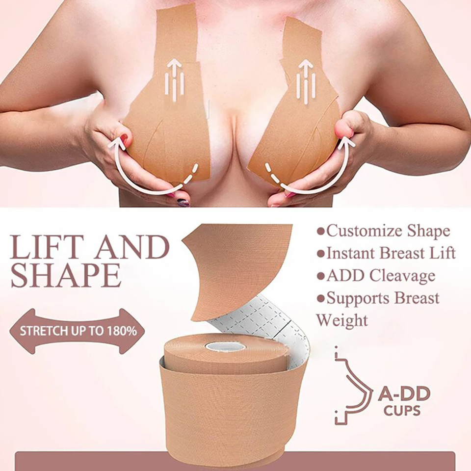 Pita Pengangkat Payudara Tak T - Backless Bra Sticky ulasan dan harga
