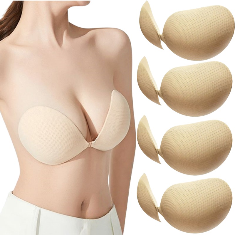 Bra Tempel Push Up Tebal Silik - Backless Bra Sticky ulasan dan harga