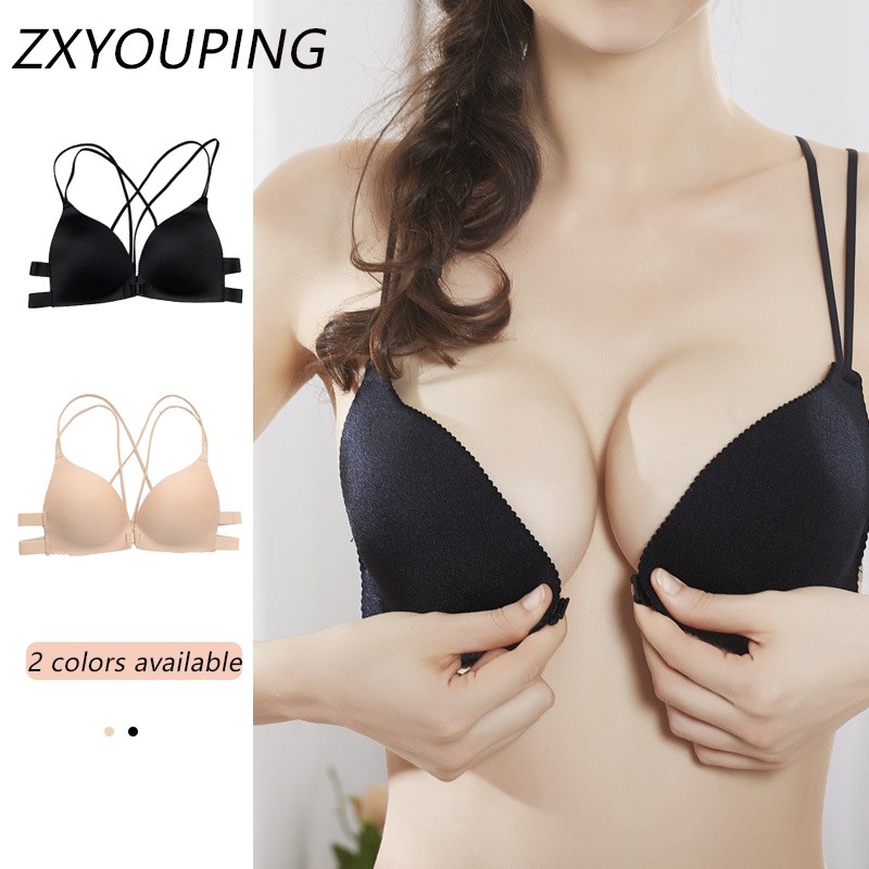1 buah Bra Push-up depan gespe - Wirefree Bra Comfort ulasan dan harga