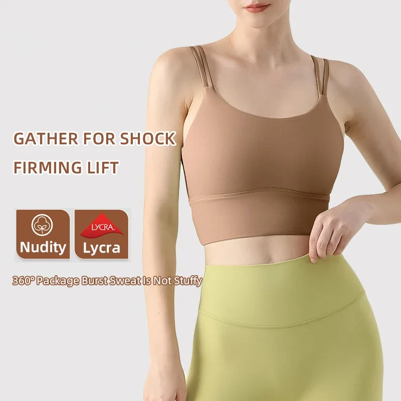 Rompi Yoga wanita, rompi kebug - Sports Bra Racerback ulasan dan harga