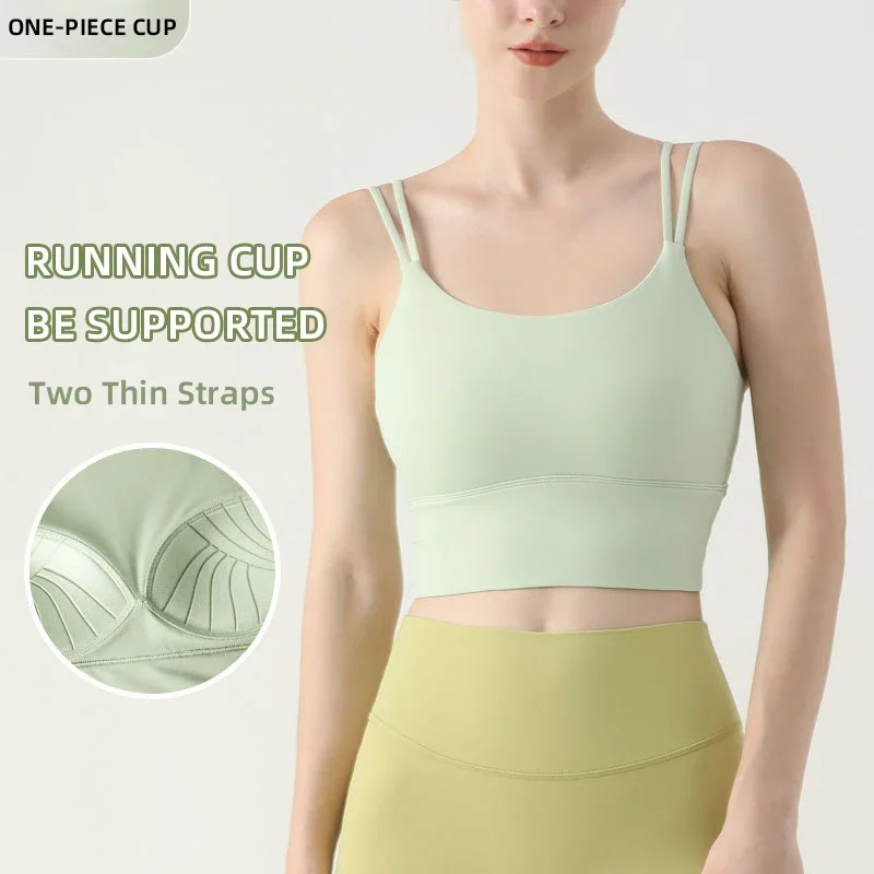 Rompi Yoga wanita, rompi kebug - Sports Bra Racerback ulasan dan harga