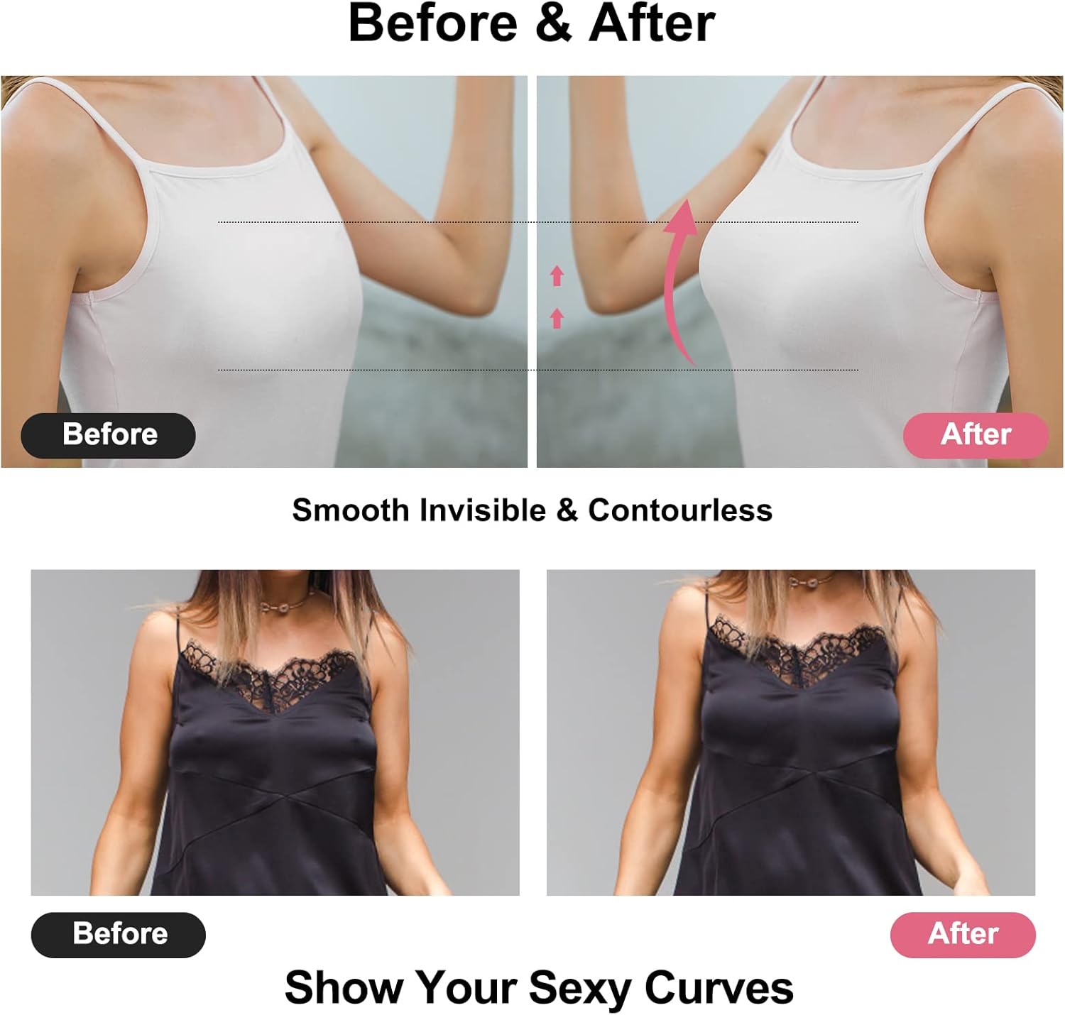 BH perekat push up tanpa tali, - Strapless Bra Adhesive ulasan dan harga