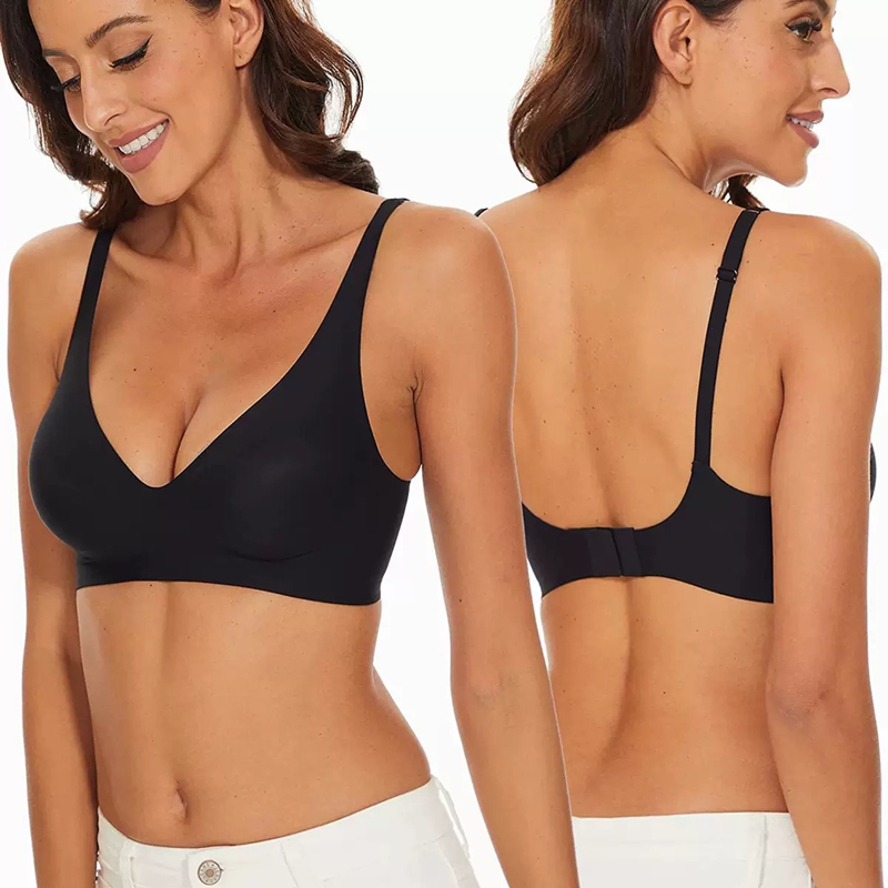 Bra Jelly Seamless Seksi S-4XL - Minimizer Bra Women ulasan dan harga