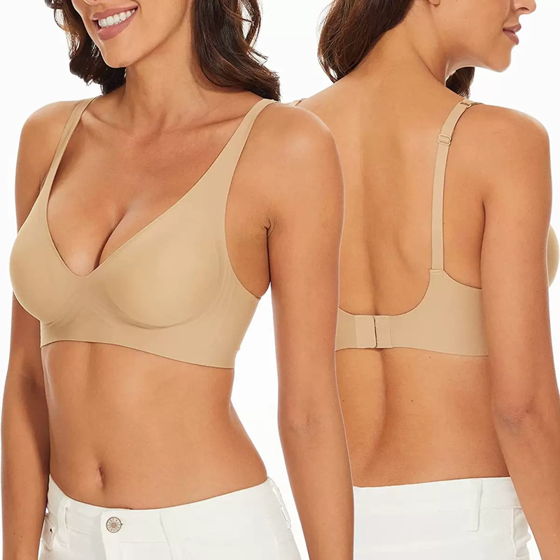 Bra Jelly Seamless Seksi S-4XL - Minimizer Bra Women ulasan dan harga