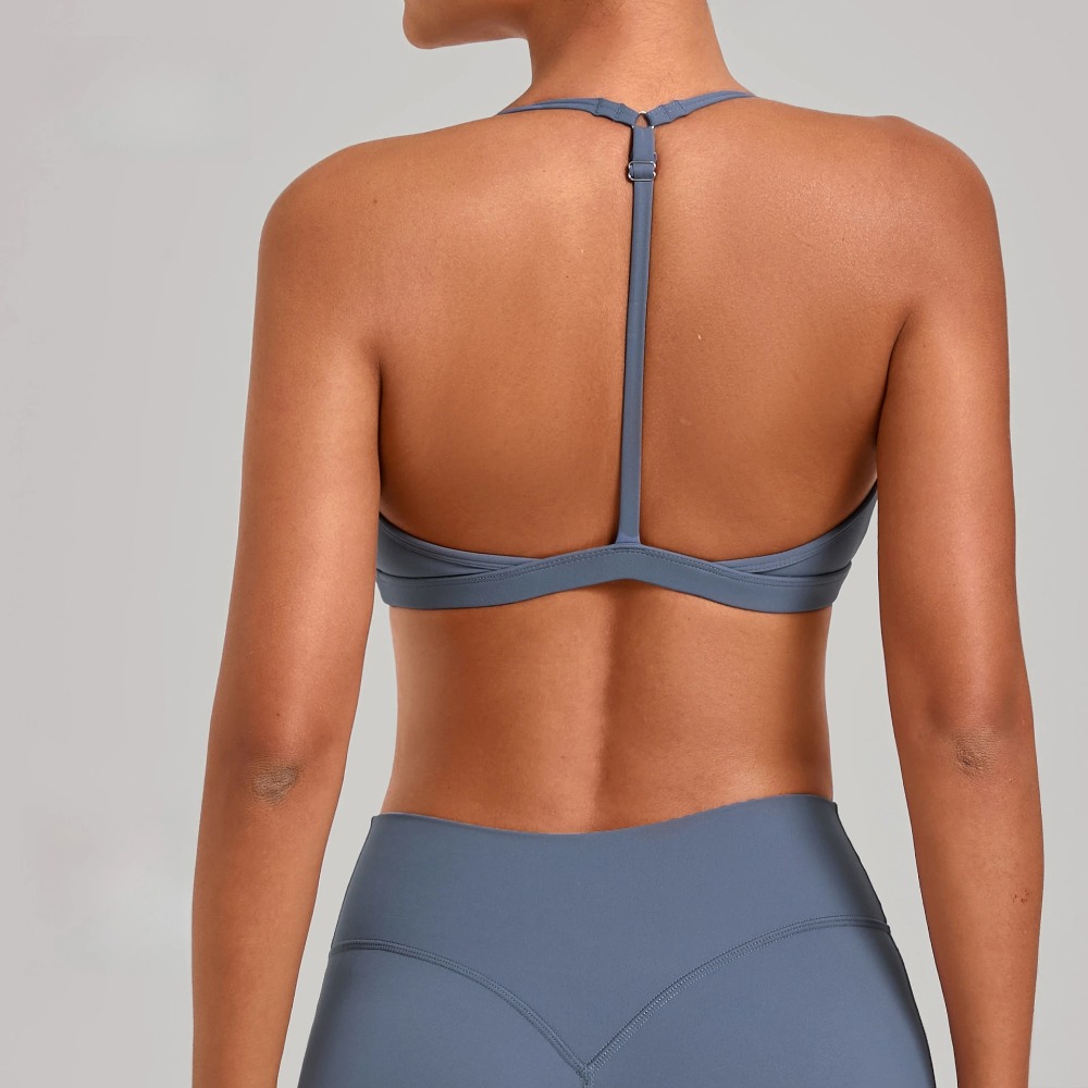 Baju Olahraga Gym Fitness Top  - Sports Bra Racerback ulasan dan harga