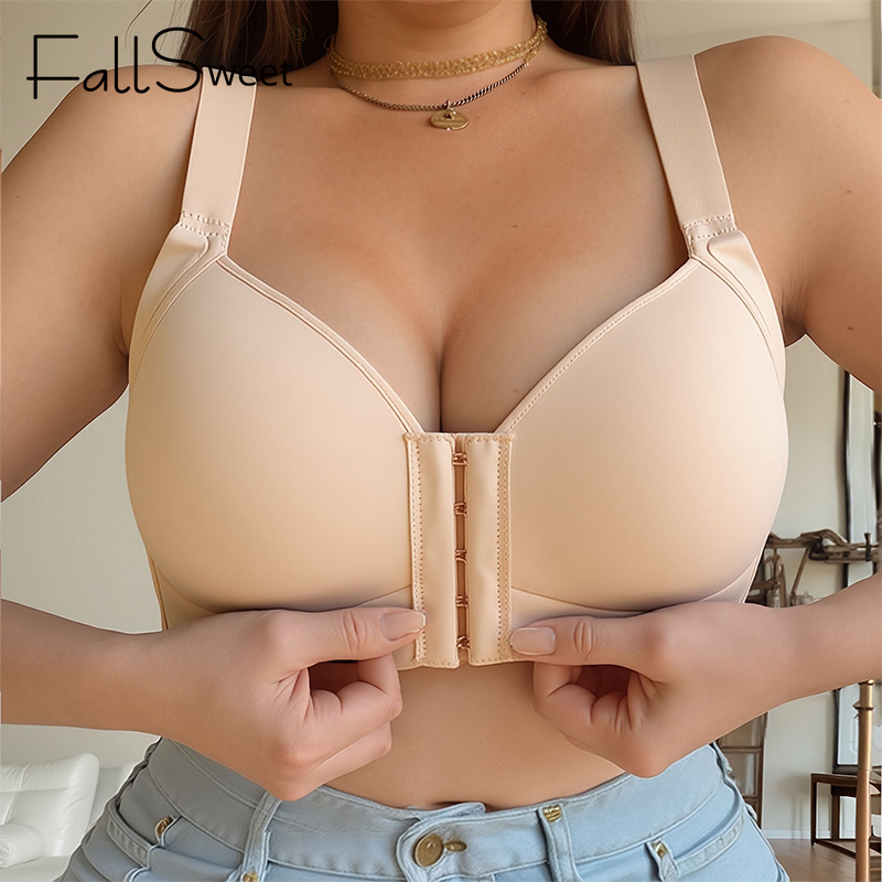 FallSweet Bra Tanpa Kawat Ukur - Minimizer Bra Women ulasan dan harga
