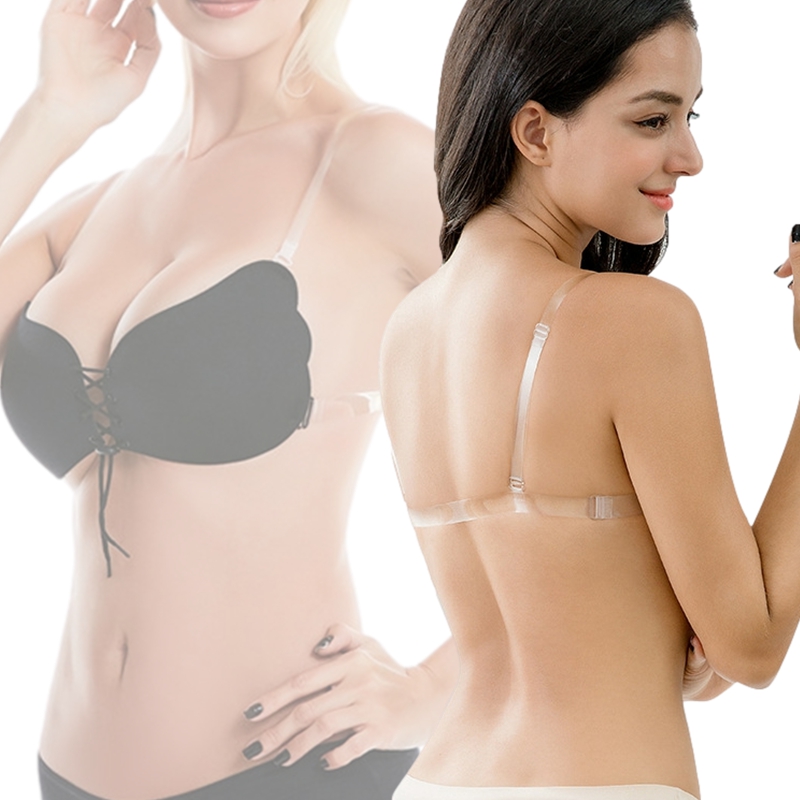 Bra perekat lengket tak terlih - Backless Bra Sticky ulasan dan harga