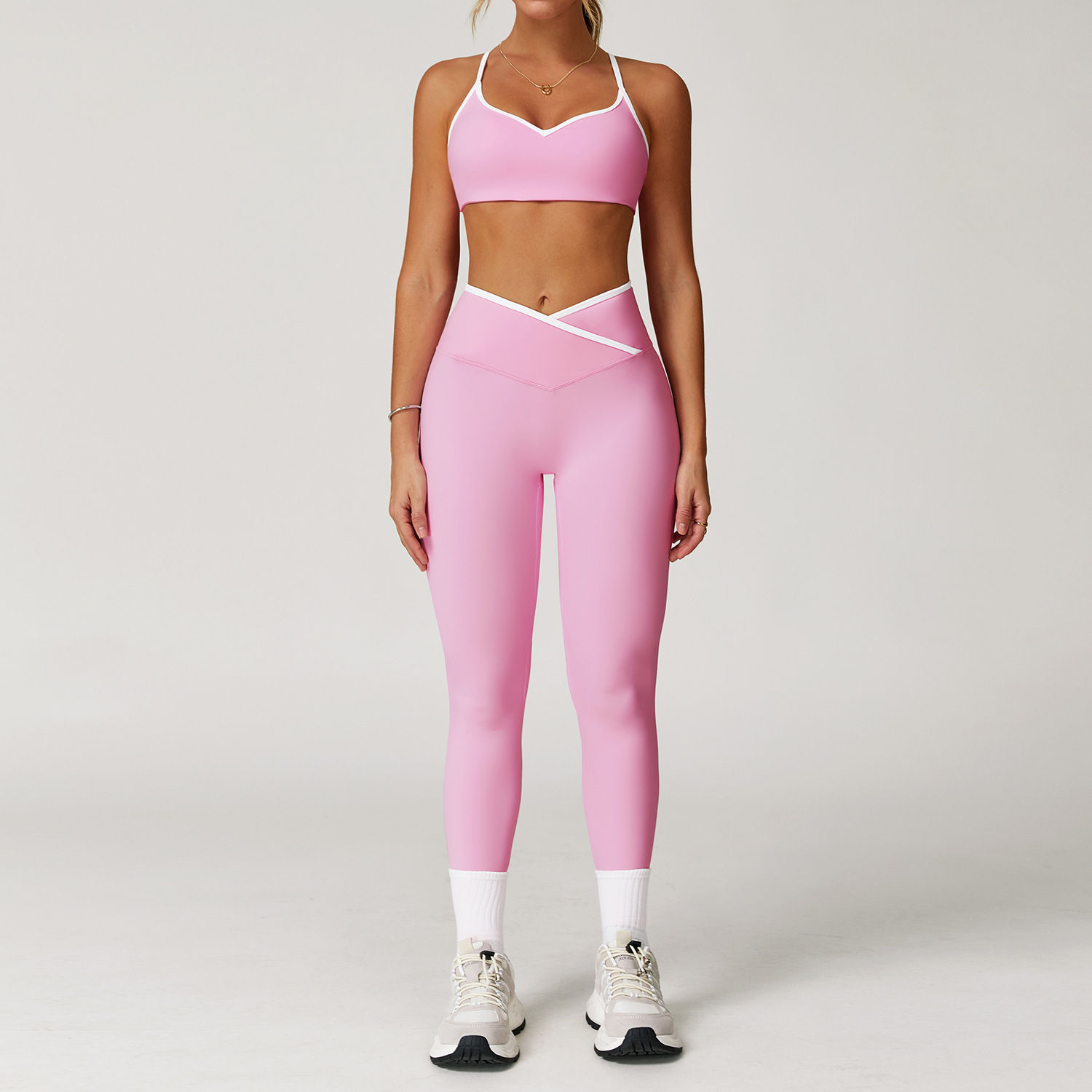 Pakaian Dalam Gym Bra Olahraga - Sports Bra Racerback ulasan dan harga