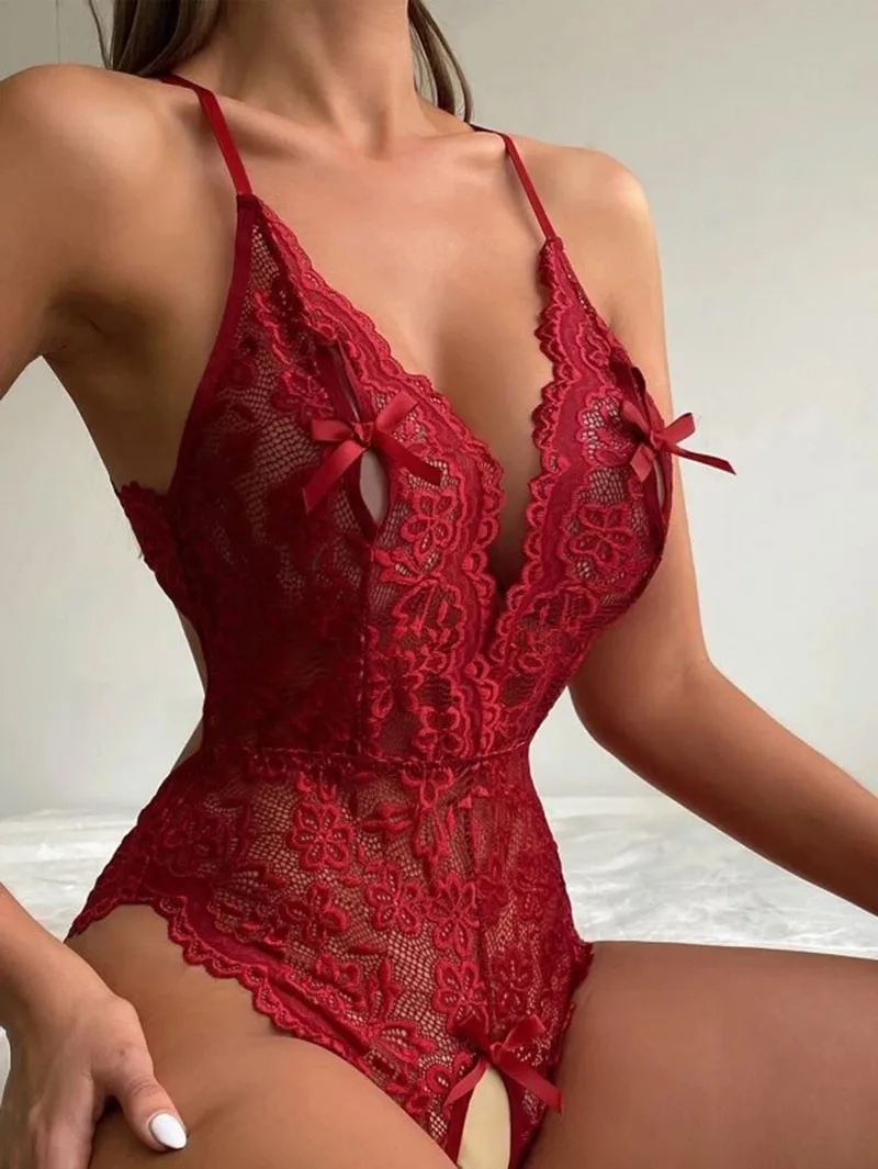 Lenceria Mujer Sexi satu poton - Sheer Bra Lace ulasan dan harga