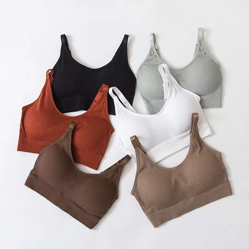 Bra Brassiere tanpa kawat wani - Sleep Bra Bralette ulasan dan harga