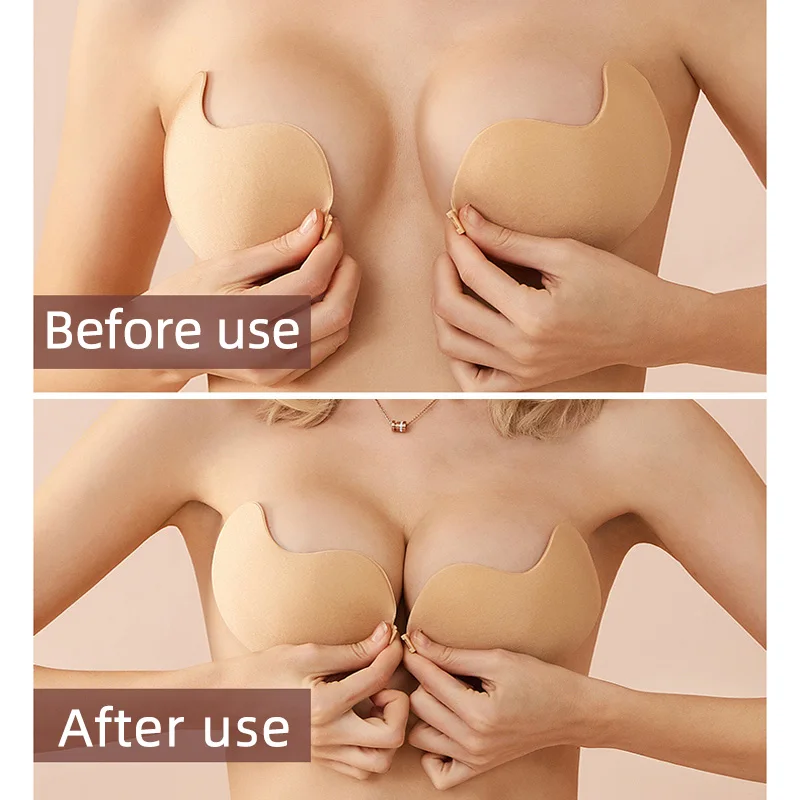 Bra Wanita Seksi Bra Push Up T - Backless Bra Sticky ulasan dan harga
