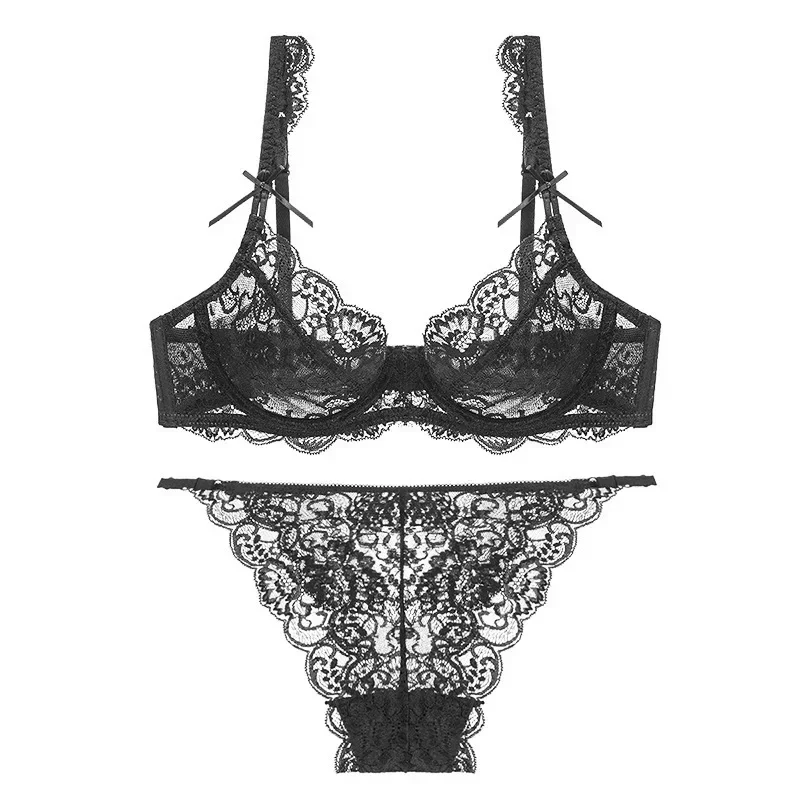 Set Lingerie renda ultra-tipis - Cotton Bra Everyday ulasan dan harga