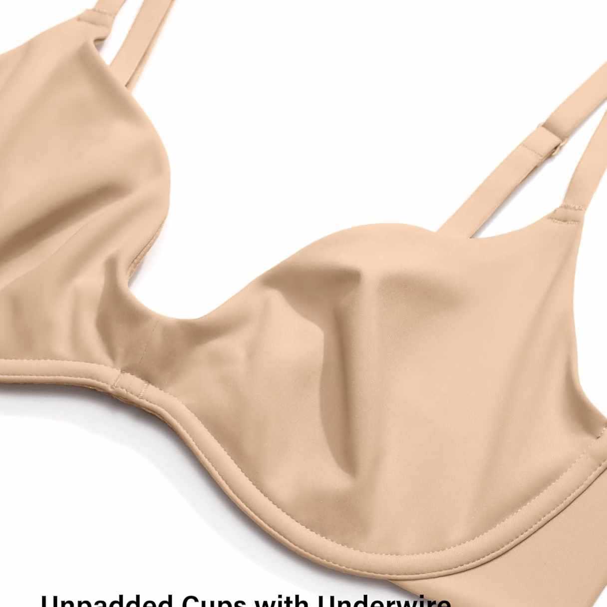 Bra Wanita Deep V Tanpa Bantal - Wirefree Bra Comfort ulasan dan harga