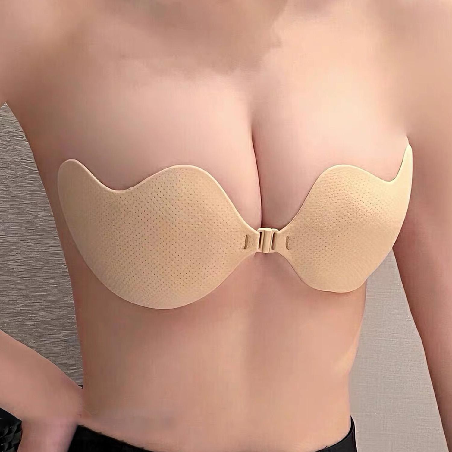 Bra Push Up Tanpa Tali Punggun - Strapless Bra Adhesive ulasan dan harga