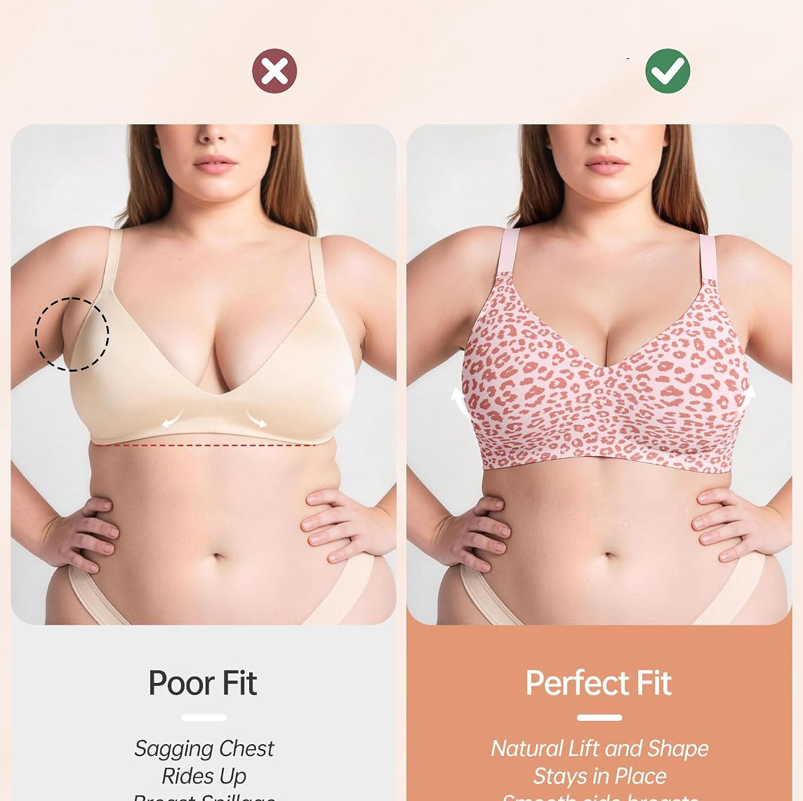 Bra Jelly Nirkabel Wanita, Bra - Wirefree Bra Comfort ulasan dan harga