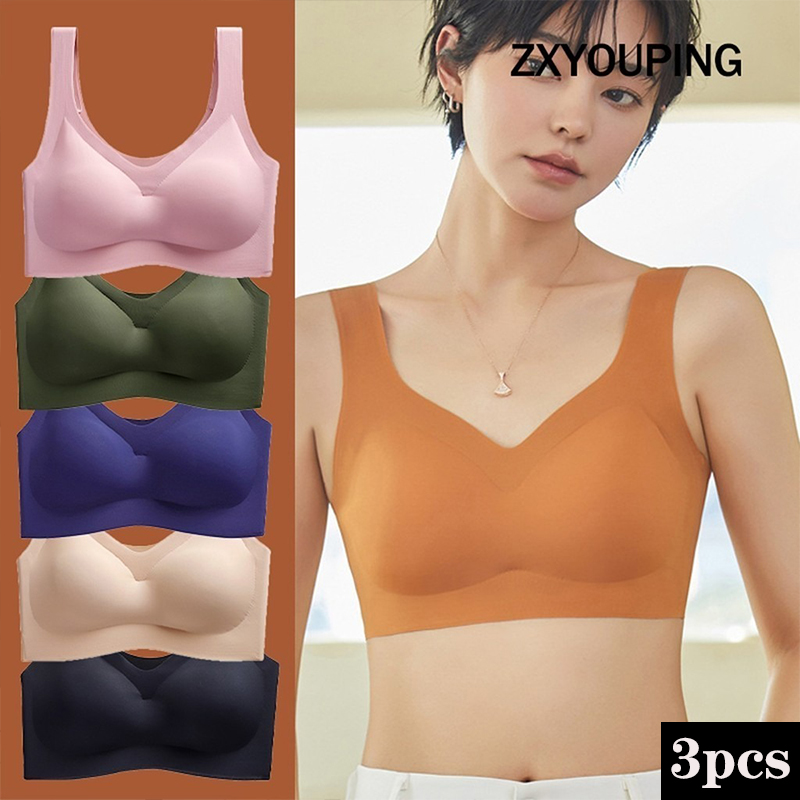 Bra olahraga seksi, 3 buah, Br - Cotton Bra Everyday ulasan dan harga