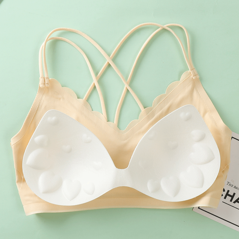 Bra Push Up tanpa tali untuk w - Sheer Bra Lace ulasan dan harga
