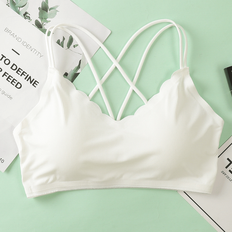 Bra Push Up tanpa tali untuk w - Sheer Bra Lace ulasan dan harga