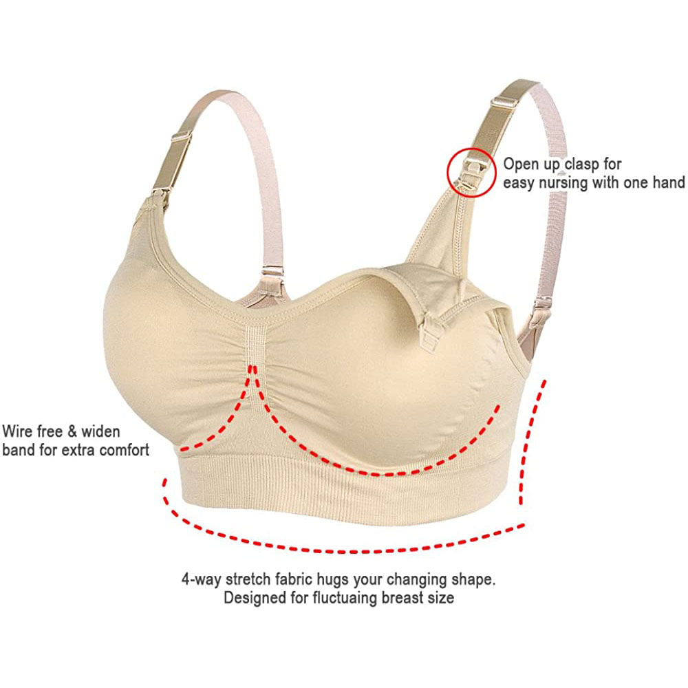 Bra ibu menyusui ibu hamil, Br - Nursing Bra Clip ulasan dan harga