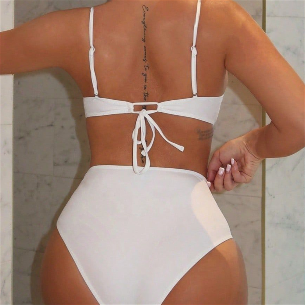 Bra Bikini Selempang Putih Baj - Underwire Bra Padded ulasan dan harga
