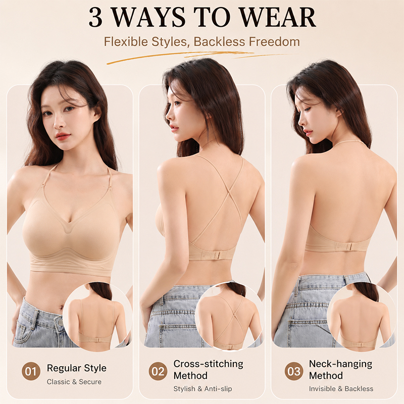 FINETOO Bralette Seamless Wave - Sleep Bra Bralette ulasan dan harga