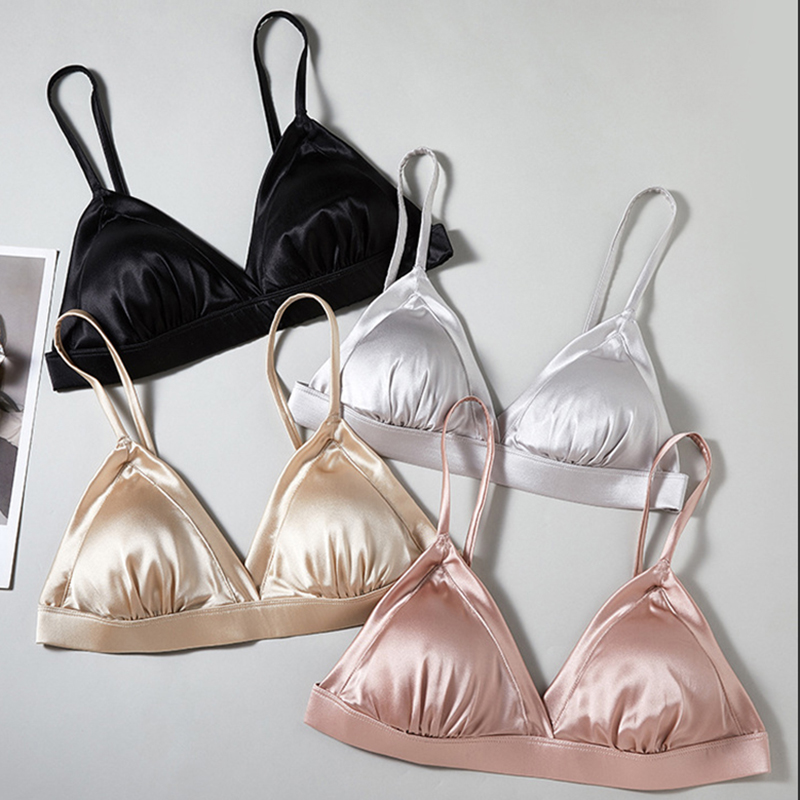 Bra Segitiga Tanpa Kawat dari  - Sleep Bra Bralette ulasan dan harga