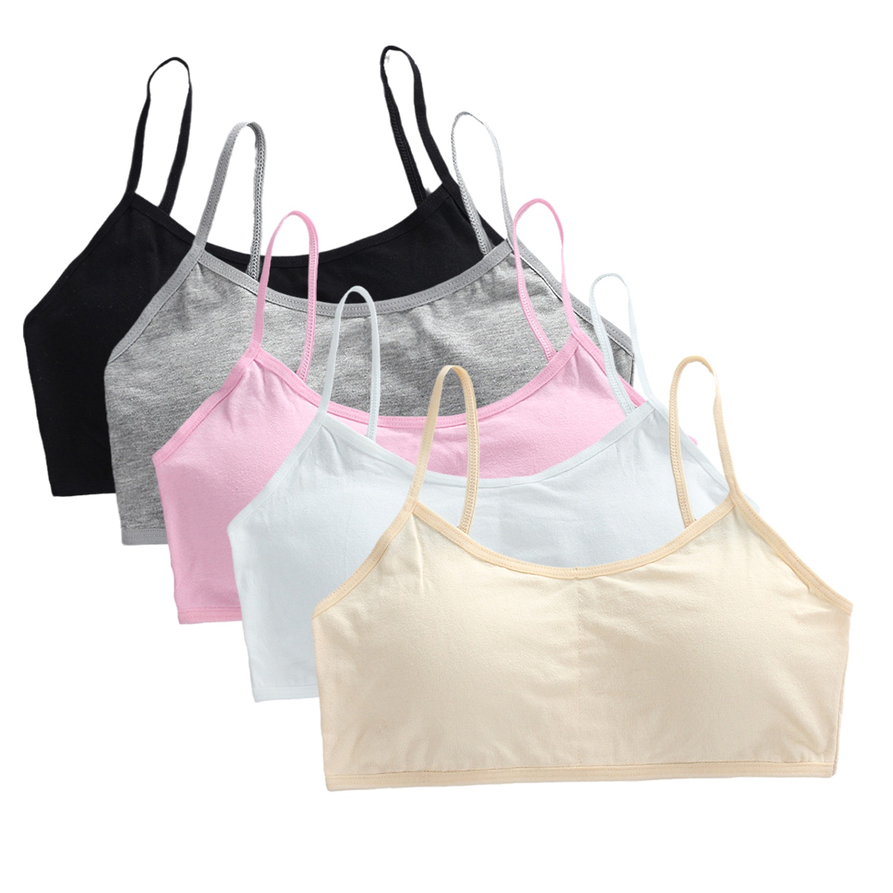 5 Buah Bralette Latihan Katun  - Cotton Bra Everyday ulasan dan harga