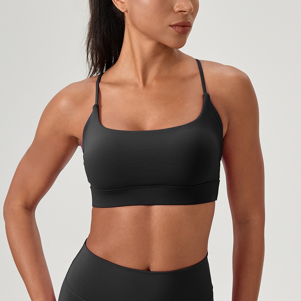 Bra Yoga Seksi Wanita Bra Olah - Sports Bra Racerback ulasan dan harga