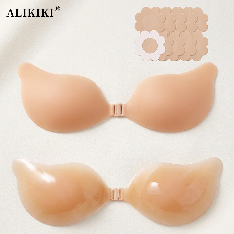 Bra Push Up Silikon Perekat, D - Backless Bra Sticky ulasan dan harga