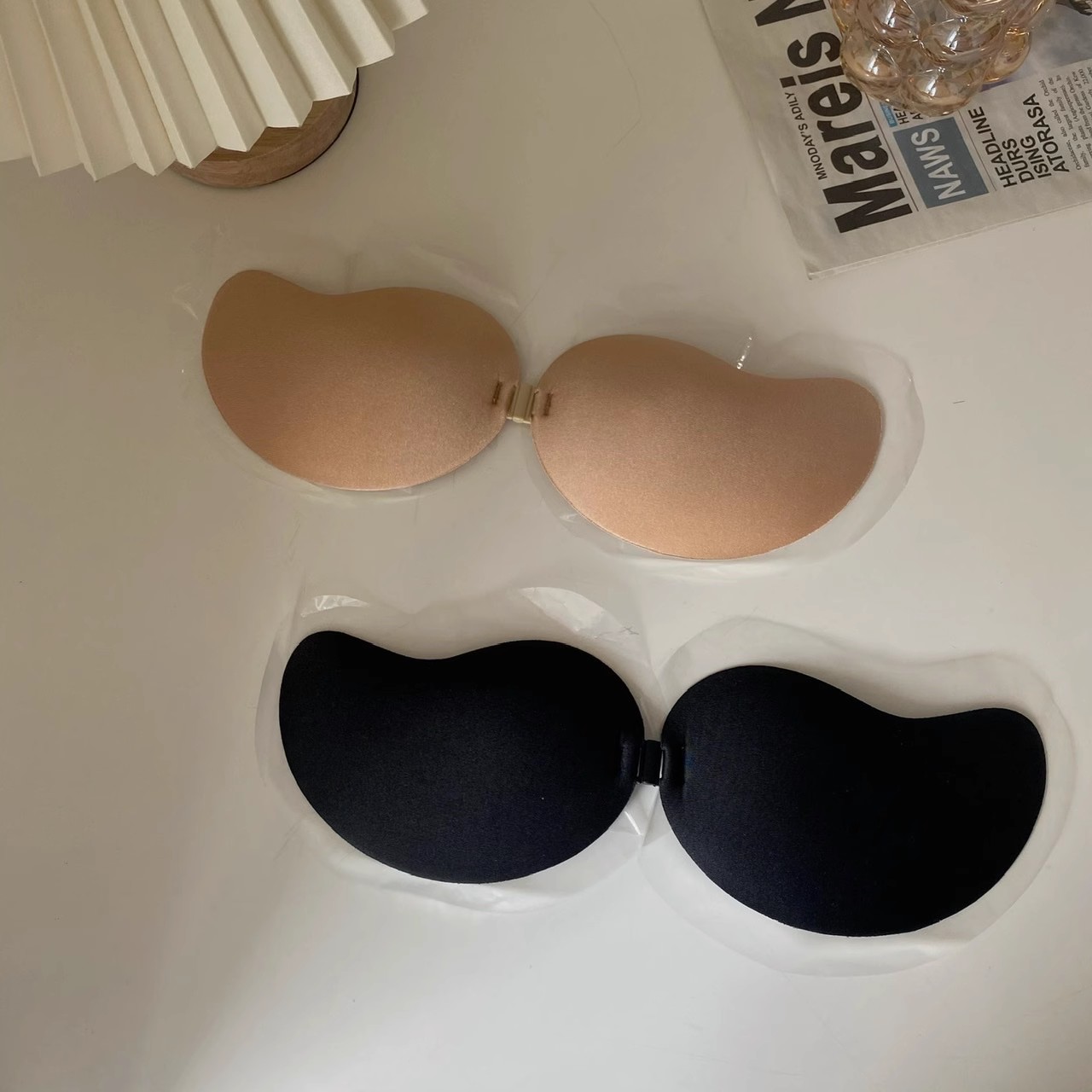 1/2 buah Bra Push Up tidak ter - Backless Bra Sticky ulasan dan harga