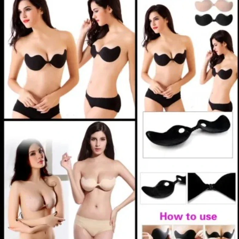 BH Tanpa Tali Wanita Seksi, BH - Backless Bra Sticky ulasan dan harga
