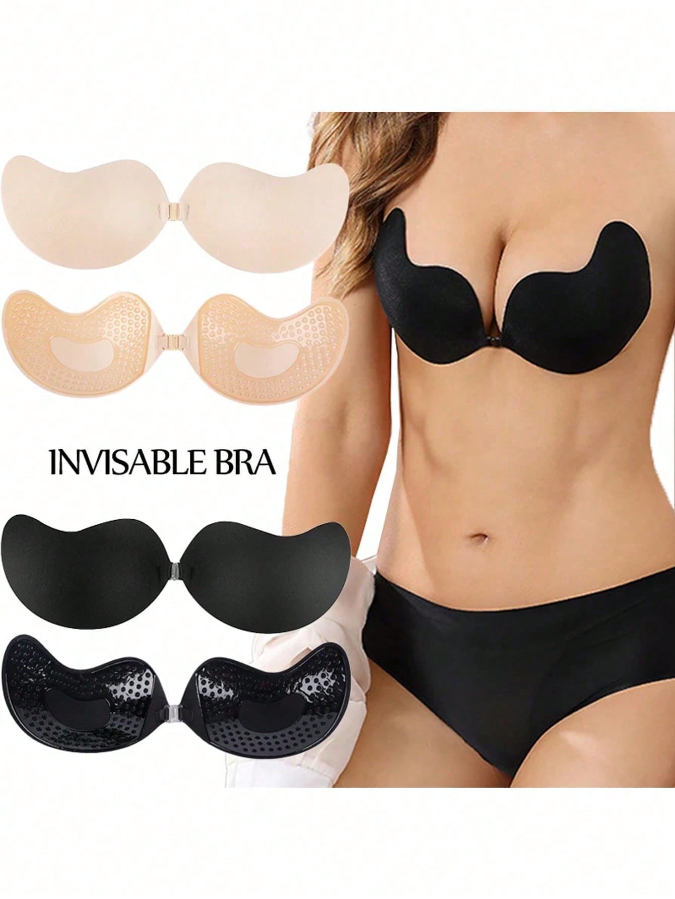 2 Paket Bantalan Push-Up Tanpa - Strapless Bra Adhesive ulasan dan harga