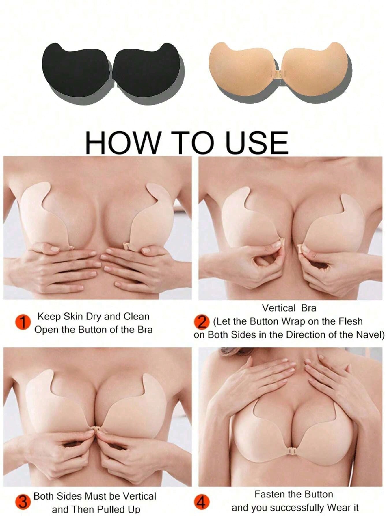 2 Paket Bantalan Push-Up Tanpa - Strapless Bra Adhesive ulasan dan harga