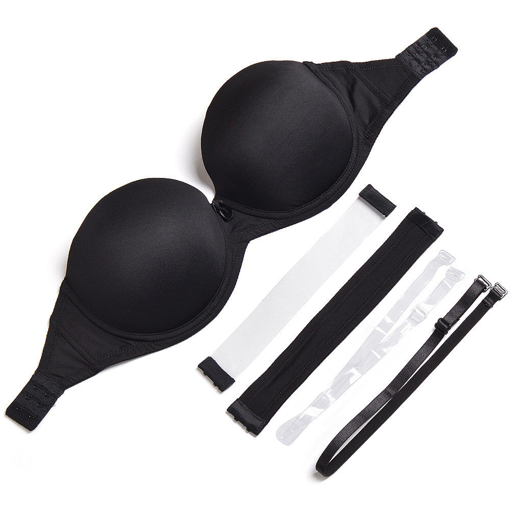 Nude Hitam Putih Terlihat Jela - Convertible Bra Multiway ulasan dan harga