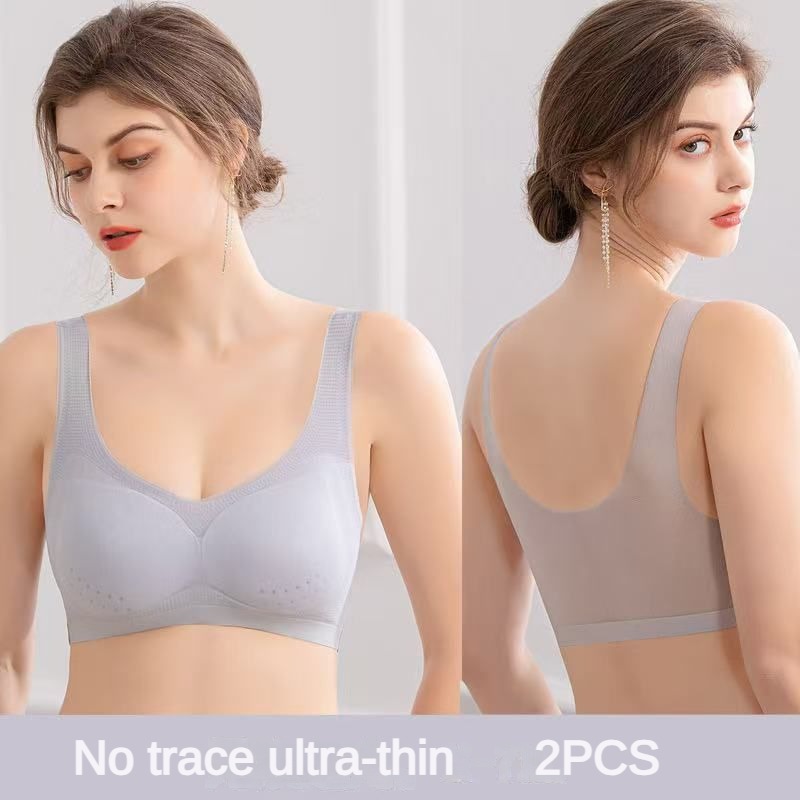 2 Buah Bra Seksi Pakaian Dalam - Sleep Bra Bralette ulasan dan harga